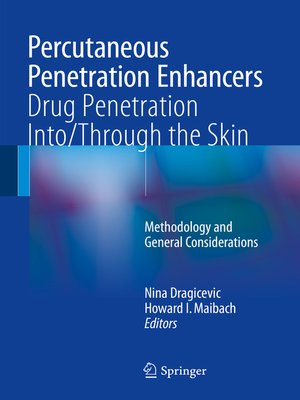 cover image of Percutaneous Penetration Enhancers Drug Penetration Into/Through the Skin